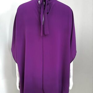 Beautiful Plus Size Purple Blouse